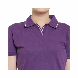 เสื้อโปโลผู้หญิงสำหรับกิจกรรมธุรกิจ พักผ่อน และกีฬา เสื้อกีฬาระบายอากาศได้ดี เหมาะสำหรับกอล์ฟและฟิตเนส - Product Image 5