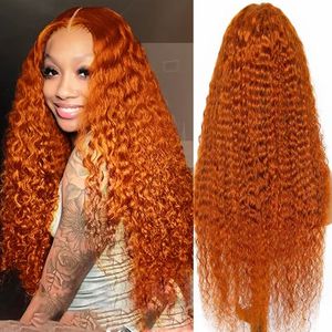 Parrucca Bob Corta 99J Rosso Borgogna <span class=keywords><strong>Ricci</strong></span> Crespi <span class=keywords><strong>Capelli</strong></span> Remy per Lace Front Pre-Plucked con Baby Hair da Donna 12-16 Pollici - Product Image 6