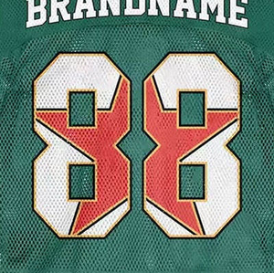 Unisex Quick Dry American Football Jersey Custom Color and Logo Breathable Short Sleeve Plus Size for Men - Product Image 5