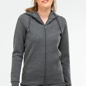 Survêtement zippé personnalisé pour femme, idéal pour l'entraînement sportif et le jogging, coupe classique, respirant et écologique - Product Image 6
