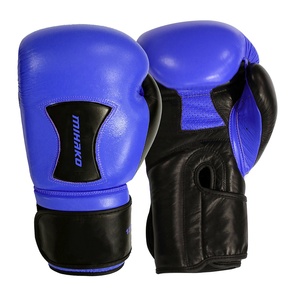 Guantes de Entrenamiento de Boxeo MMA Profesionales, Diseño Personalizado, Transpirables, de Cuero Auténtico, Cierre de Gancho y Bucle, Guantes de Protección - Product Image 6