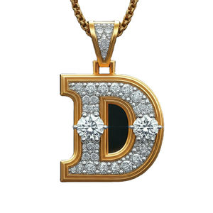 Poussière d'étoile en argent Sterling 925 Style religieux croix pendentif Moissanite diamant plaqué or Hip Hop pendentifs à la mode breloques - Product Image 4