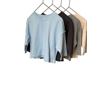 Nouvel Arrivage T-shirt d'été 100% Coton Respirant Compressé Grande Taille pour Enfants, Impression Personnalisée du Logo, Hauts Uniforme Scolaire - Product Image 1