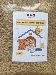 Granulés de bois de pin Kim Nghia pour litière animale - 100% bois de pin naturel pour chats, lapins, hamsters, reptiles et plus - Product Image 2