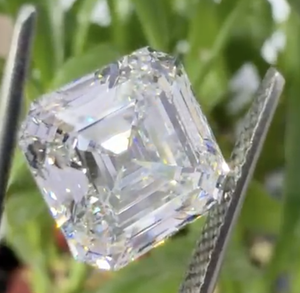 Diamant naturel de laboratoire taille Asscher, pierre lâche, coupe excellente, idéal, DEF VVS VS1, certifié IGI, CVD HPHT, pour bague de fiançailles - Product Image 2