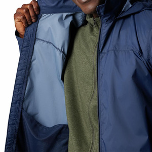 <b>Men's</b> <b>Lightweight</b> Waterproof Coat Functional Rainwear For Travel Sports And Daily Wear Premium Rainproof <b>Jacket</b> For <b>Men</b> - Product Image 6