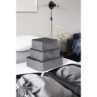 MA70L Grand format, respirant, avec fermeture éclair, pliable, cube de rangement grande capacité pour vêtements, chaussures et bagages de voyage