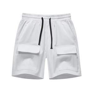 Pantalones Cortos Deportivos para Hombre, Estilo Moderno, de Algodón/Poliéster/Felpa, Personalizables, para Verano, Casuales, para Correr, Talla Sólida - Product Image 3