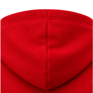 Sudadera con capucha PDK para mujer, roja y dorada, con corona de laurel, letras griegas, cuello en V, estilo universitario, manga a rayas, para hermandades - Product Image 6