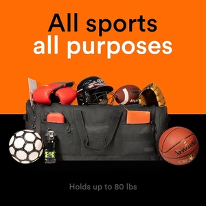 Customized Luxury Foldable Cricket Kit Bag Lightweight Polyester Zipper Sublimation Double Side Pocket Portable Outdoor Sports - Product Image 4