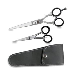 Tijeras de peluquería a precio de fábrica para uso profesional, color personalizado, cuchillas afiladas, tijeras de peluquería para diestros. - Product Image 4
