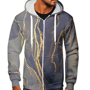 เสื้อฮู้ดดี้ผู้ชายสไตล์ฮิต พิมพ์ลายแบบซับลิเมชั่น อุ่นสบายสำหรับฤดูหนาว เสื้อฮู้ดดี้ลำลองผู้ชาย ราคาสมเหตุสมผล - Product Image 3