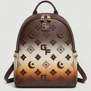 Mochila de PU con Estampado de Letras y Cierre de Cremallera, Diseño Antirrobo para Mujer, Venta al Por Mayor de Fábrica 2026 - Product Image 3