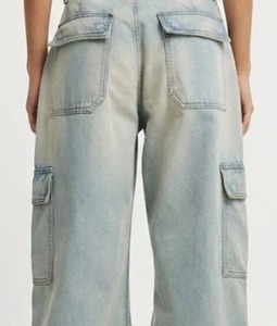 Women's Regular Fit Sexy Knee Length <b>Boot</b> Cut Denim Jeans Full-figure Vintage - Product Image 5