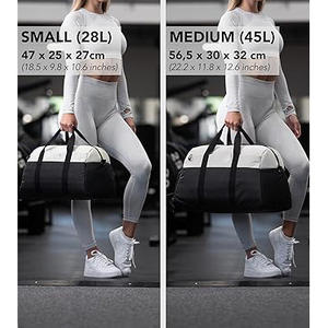 Grand sac de sport pour hommes et femmes, avec rangement pour chaussures, porte-bouteille d'eau, plusieurs compartiments, léger et portable, pour le sport - Product Image 2