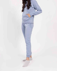New Arrival High Quality Cotton Fleece two-piece set, full length Custom logo <b>Jogging</b> <b>Suit</b> Design Your Own Tracksuit for Women - Product Image 3