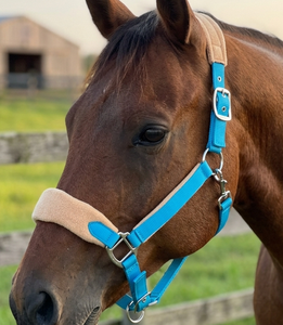 Cabestro de Cuerda Ajustable Acolchado de Felpa Premium para Caballos, con Hebillas de Acero, Accesorios Ecológicos para Caballos - Product Image 2