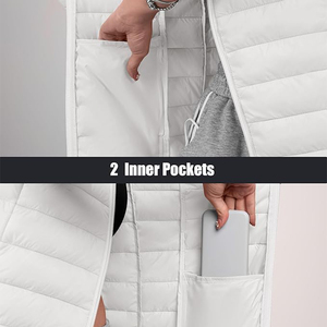 Women Long Sleeve Breathable Eco-Friendly Waterproof Canvas Puffer <b>Jackets</b> Hooded Wholesale Price Hot Selling New Design - Product Image 2