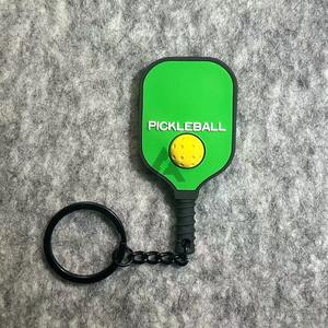 Llavero de Goma Personalizado al por Mayor para Pickleball, Duradero, con Logotipo Personalizado, Regalo Deportivo - Product Image 3