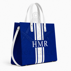 Heritage Masonic Regalia Custom <b>Printed</b> Logo Sorority Sisterhood Masonic Wear Heavy Duty <b>Extra</b> <b>Large</b> Cotton Logo Tote Bag - Product Image 3