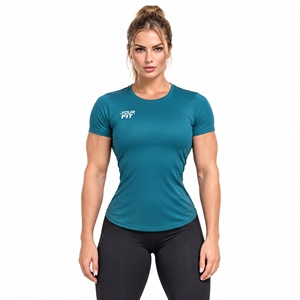 Women Gym Performance <b>T</b> <b>Shirts</b> Short Sleeve Sportswear Tee Top Ladies Lightweight Workout <b>T</b>-<b>Shirt</b> Dry Fit <b>Yoga</b> Tee Women's - Product Image 2