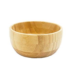 Bol en bois de style américain, artisanal, durable et respectueux de l'environnement, résistant au lave-vaisselle, idéal pour servir des collations et des fruits - Bols de qualité supérieure - Product Image 4