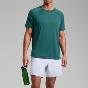 เสื้อยืดคัสตอม 170 กรัม แห้งเร็ว พิมพ์ลายเรียบ 100% ซับลิเมชั่น ผ้าฝ้าย 100% สำหรับเล่นกีฬา ฟิตเนส วิ่ง แห้งไว เหมาะสำหรับผู้ชายและผู้หญิง - Product Image 1