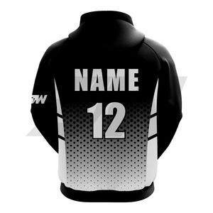 Sudadera Unisex Personalizada con Diseño Digital, 100% Poliéster, Impresión por Sublimación, Sudadera con Capucha de Primera Calidad, Sudadera Personalizada para Equipos - Product Image 2