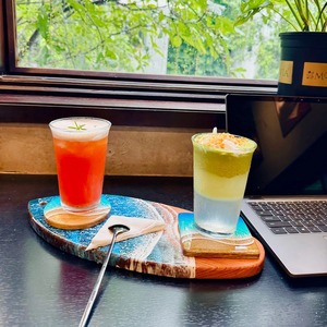 NEHA ENTERPRISES Handmade Wood Resin <b>Coaster</b> Set Luxury Epoxy River <b>Drink</b> <b>Coasters</b> for Home Decor and Dining Table - Product Image 3