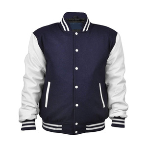 Stylish Comfortable Men's Varsity <b>Jackets</b> Premium Canvas Outerwear with Two Tone Design for Hip Hop Streetwear Casual Fashion - Product Image 3