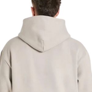 Ensemble de survêtement beige pour homme avec sweat à capuche et pantalon de jogging assorti, deux pièces, décontracté, sportswear, streetwear - Product Image 6