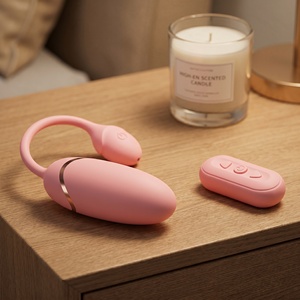 Vibrador <span class=keywords><strong>Nunu</strong></span> de 10 Velocidades, Impermeable, de Silicona, Recargable por USB, Ecológico, Juguete Sexual para Mujeres y Parejas con Retraso en la Eyaculación - Product Image 2