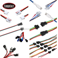 Cable de Fábrica OEM ODM Personalizable de Computace, Ensamblaje de Cables de Doble Fila con Conector Hembra IDC de 22 Pines, Cable Plano de 2.54mm, Puro