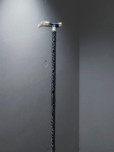 Elegant Walking Stick With Silver Eagle <b>Head</b> with Vintage-<b>style</b> Wooden Work Craftsmanship Perfect for Personal <b>Style</b> - Product Image 4