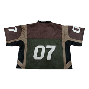 Custom Boxy Mesh <b>T</b> <b>Shirt</b> Breathable Boxy Fit Mesh <b>T</b> <b>Shirt</b> Men's Casual Wear Tee Oversized Tee Private Label OEM Supplier - Product Image 2