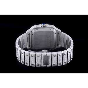 Customizable Luxury Unisex Automatic <b>Mechanical</b> <b>Watch</b> NH35 Movement Mineral Glass Dial Stainless Steel Barrel Case Power Reserve - Product Image 3