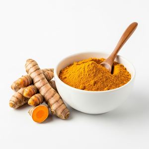 Poudre de curcuma biologique naturelle, riche en curcumine, idéale pour un mode de vie sain - Product Image 1