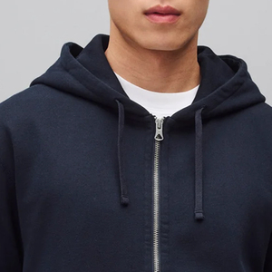 Diseño de mangas largas con logotipo personalizado y capucha con cobertura cómoda / Sudadera con capucha para hombre con puños acanalados a precio económico - Product Image 2