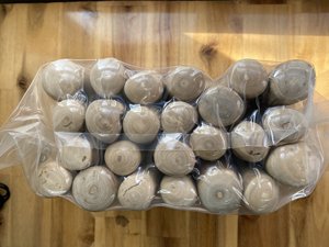 Pelota de juguete para masticar de madera dura duradera para mascotas, juguete divertido para perros, troncos de árbol de café Natural - Product Image 6