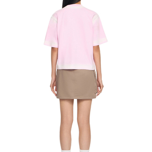 Women's T-Shirt Boxy <b>Spray</b> Print Cotton T Shirt Oversized Casual Streetwear OEM Fashion Jersey Top Custom Premium Private label - Product Image 3