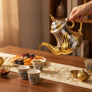 ฝาปิดกาน้ำชา/กาแฟสแตนเลส ขายส่ง กาต้มน้ำร้อนแบบรักษ์โลก ความจุตามสั่ง ดีไซน์สวยงามทันสมัย ผิวขัดเงา - Product Image 5