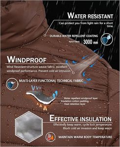 Men's Lightweight Packable Puffer <b>Jacket</b> <b>Waterproof</b> <b>Winter</b> Hood <b>Jacket</b> Custom Packable Quilted Puffer <b>Jacket</b> With Storage Pouch - Product Image 5