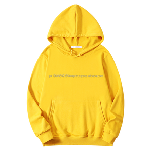 Venta al por mayor de algodón en blanco francés Terry pullover Sudadera con capucha de peso pesado de gran tamaño de impresión personalizada logotipo de los hombres sudaderas con capucha y sudaderas - Product Image 5