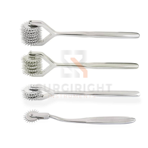 Édition Spéciale – Kit de Roue de Wartenberg à 1, 3, 5 ou 7 Têtes en Acier Inoxydable – Outil Diagnostique Neurologique et Sensoriel – Blush Surgical CE - Product Image 3