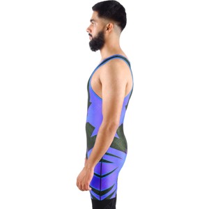 Venta al por Mayor de Camisetas de Lucha Libre para Hombre Sublimadas Personalizadas de Alta Calidad, 100% Poliéster Spandex, Tejido de Punto, Tallas Grandes - Product Image 5