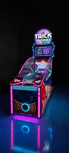 Máquina recreativa de redención Trick Pong para 1 jugador, juego de lanzamiento de pelotas con premios de billetes, operado con monedas - Product Image 4