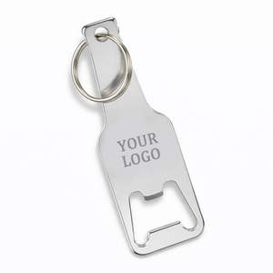 Abridor de Botellas de Cerveza Grabado Personalizado, Llavero de Aleación de Zinc, Portátil, Duradero, Estilo Clásico, Venta al Por Mayor - Product Image 1