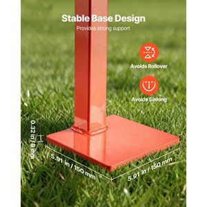 Estrattore per Pali a T da 32 Tonnellate, Catena di Sollevamento 43, Rimuovi-Pali per Recinzioni, Acciaio Resistente alla Ruggine, Estrattore per Pali a T Salva-Lavoro - Product Image 4