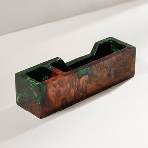 Porte-stylos en résine de qualité supérieure avec affichage de la température, design personnalisé pour l'organisation du bureau, les salles d'étude - Product Image 1