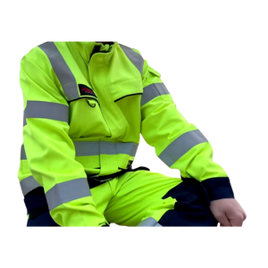 Wholesale Hi Vis Reflective Workwear <b>Jacket</b> Waterproof Windproof Safety <b>Jacket</b> for Construction Road <b>Workers</b> - Product Image 4